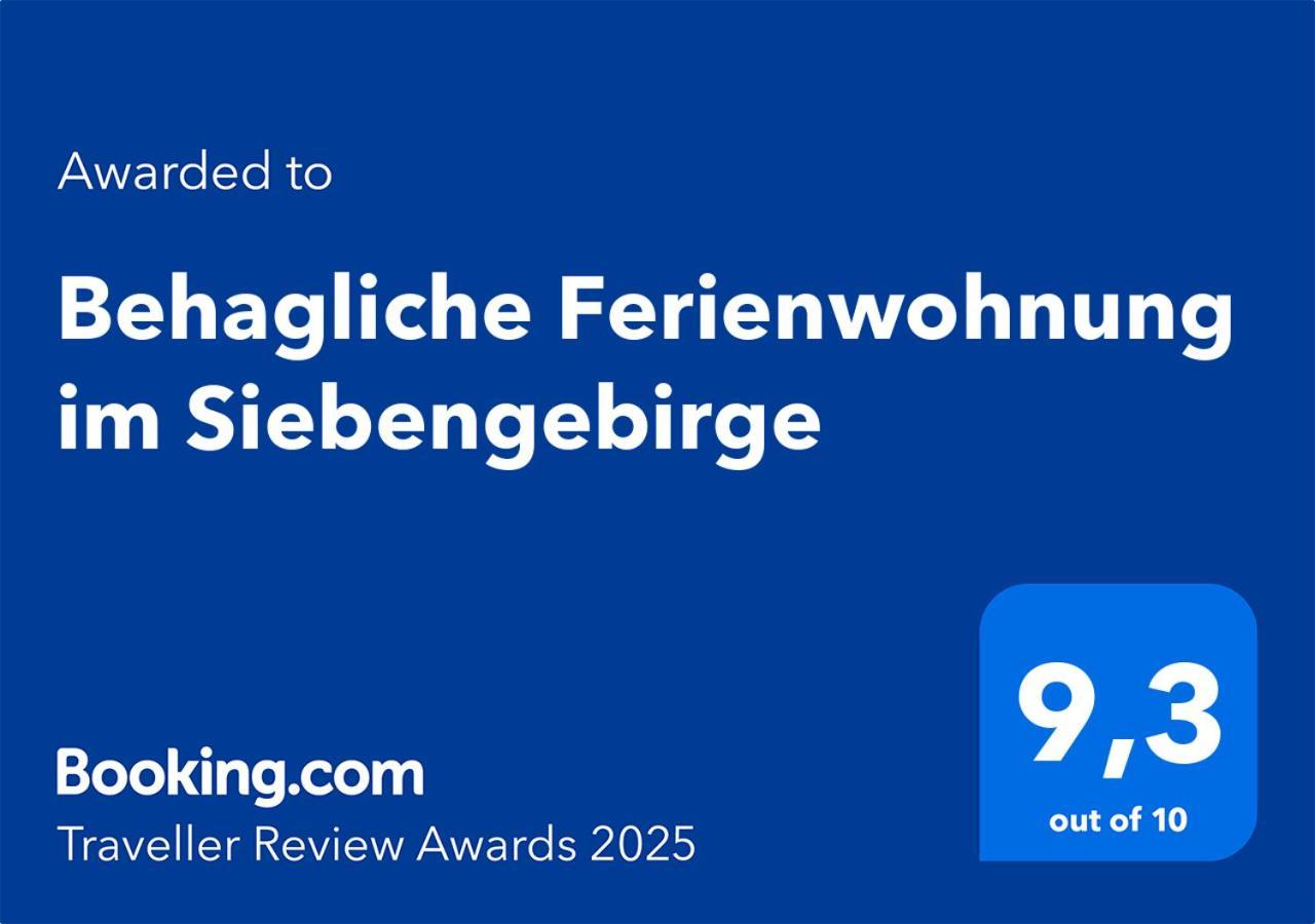 Behagliche Ferienwohnung Im Siebengebirge Кёнигсвинтер Экстерьер фото